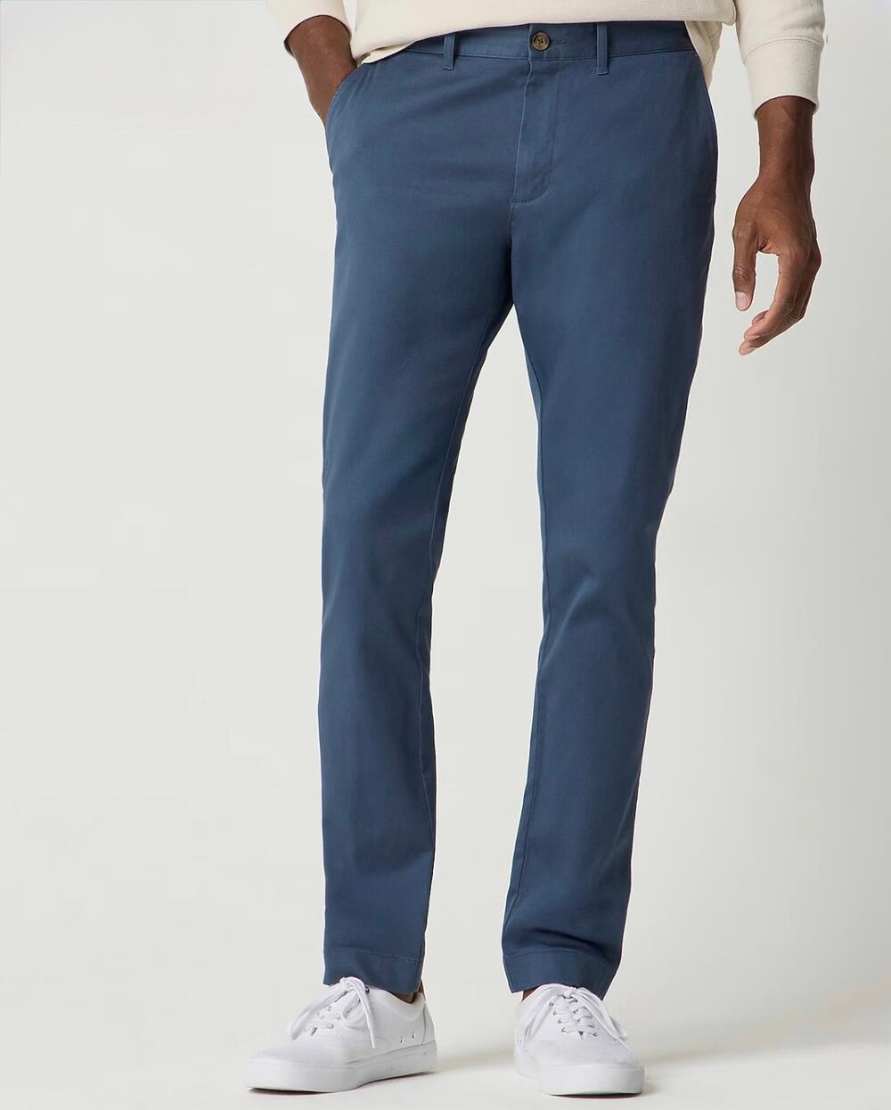 J.Crew Factory Men's Slim Fit Original Chino Pant Legacy Blue Size 34x30 NWT